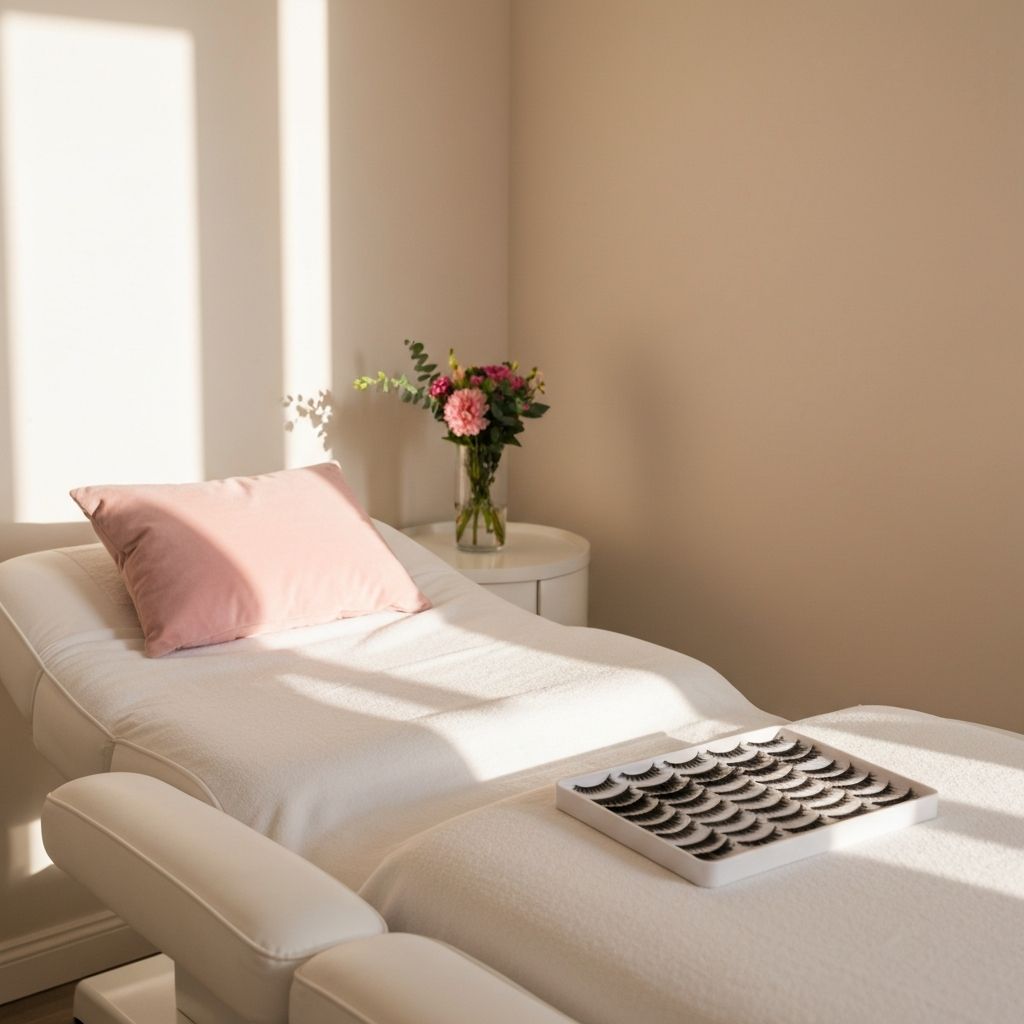 Clean and welcoming treatment room at Addictive Beauty salon in Ashmore
